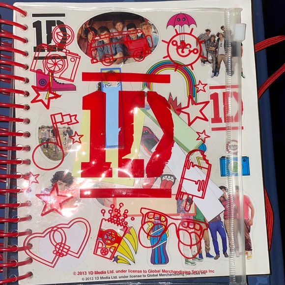 One Direction Planner Notebook - Picture 3 of 7